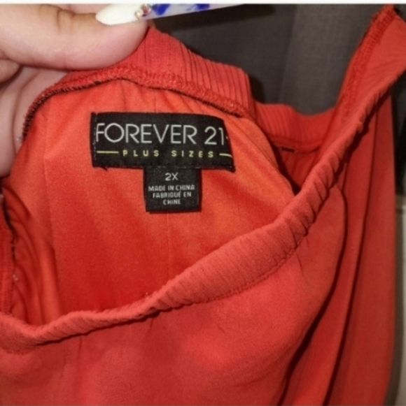 Forever 21 strapless maxi dress 2x - Picture 4 of 5